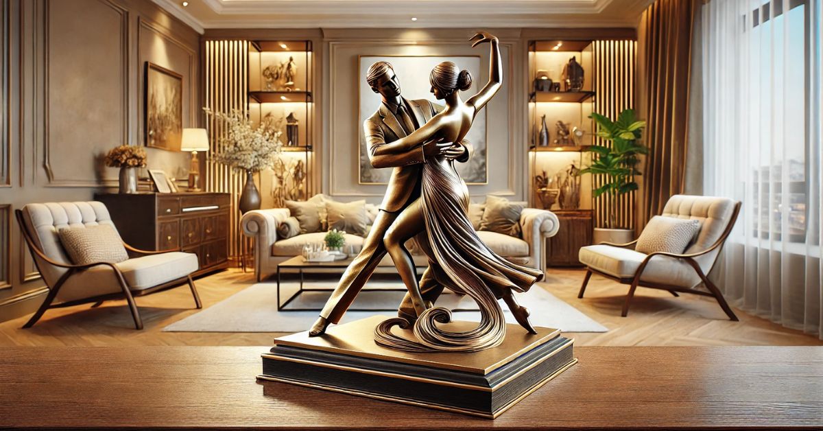 Den perfekte bryllupsgave: En bronzefigur til hjemmet
