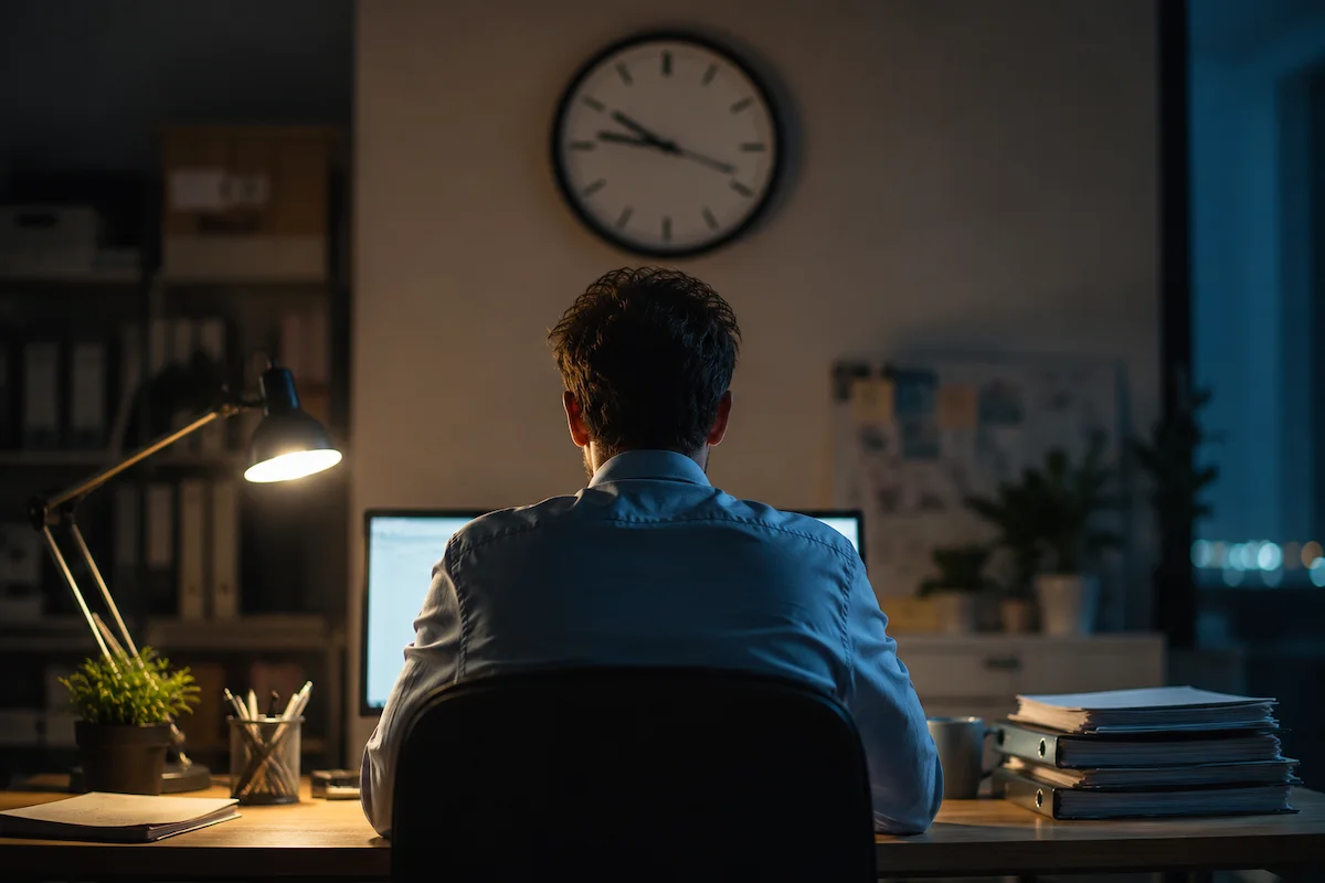 Hvor mange timer arbejder man i sit liv?